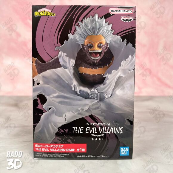 My Hero Academia Dabi The Evil Villains Figure Statue Banpresto Bandai - Picture 4 of 8